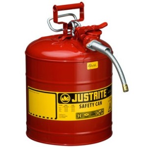 5 Gallon (19L) Steel Compliant Type II Accuflow Safety Can for Flammables
