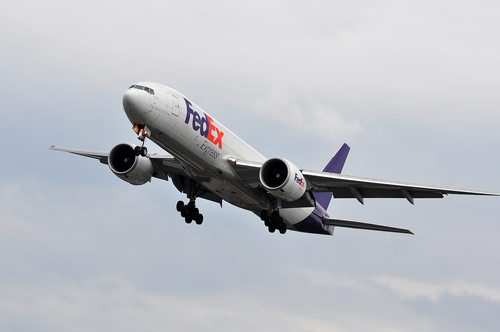 Fed-ex-Plane