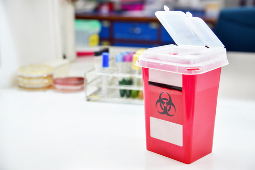 disposal container infectious waste