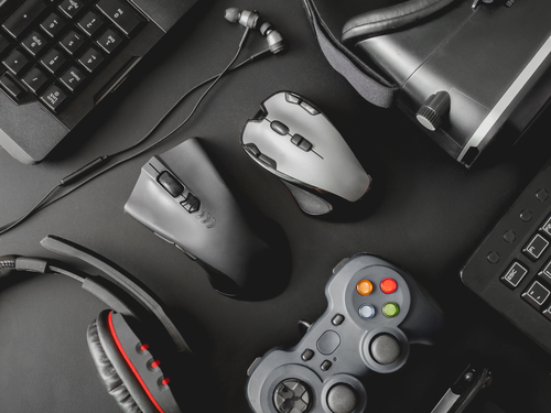 gamer workspace concept