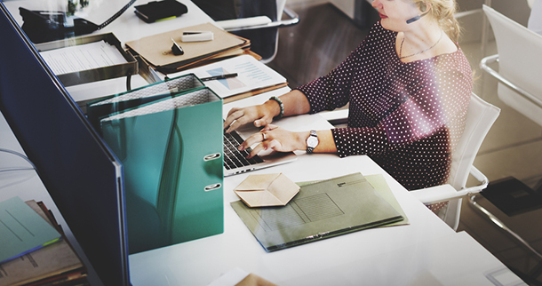 customer service communication desk