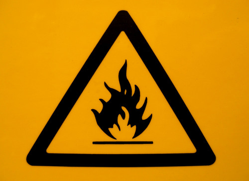 flammable warning