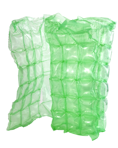 green air pillow packaging