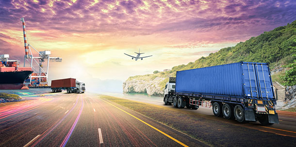 cargo logistics concept