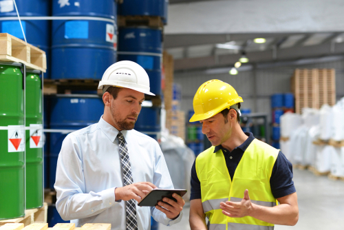 logistics industry talk about working with chemicals