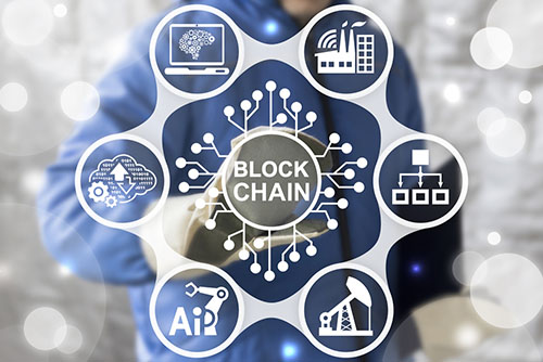 blockchain diagram graphic