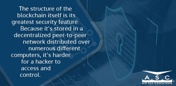 blockchain structure security quote
