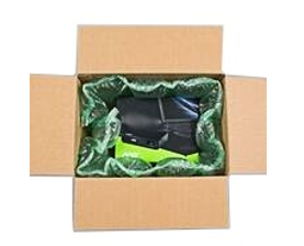 open corrugated box