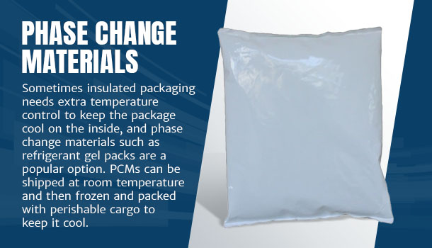 phase change materials graphic