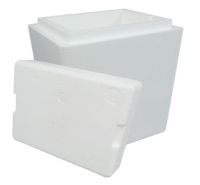 insulated styrofoam cooler