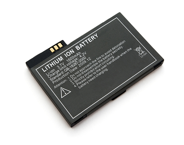 a lithium ion battery for a small electronic device