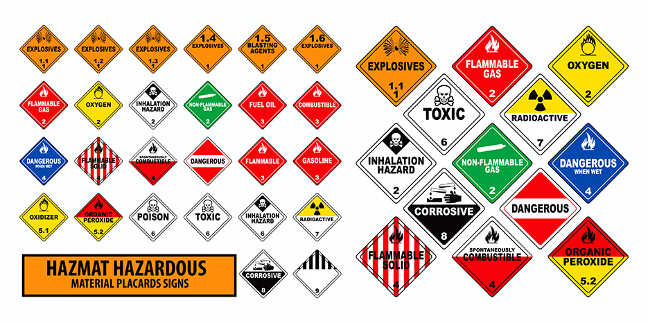 Hazmat Placarding Guide When And How To Label Cargo By Asc Inc