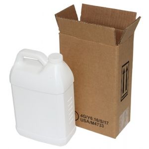 1 Gallon light-weight Plastic F-Style Jug, Pack of 8