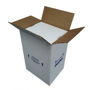  19 x 12 x 12-1/2 Insulated Styrofoam Shipping Coolers (1  Box) - AB-710-1-08 : Office Products